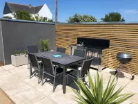 Maison des dunes, panoramic sea view and waterfront - bikes, paddles Hotel a Plouescat