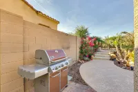 Resort style backyard w/ private heated pool & spa