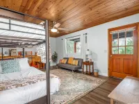 Bass Lake Cabin—Game Room—BBQ—:4— Slip