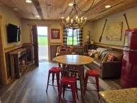 "Lewis and Clark" cabin at Columbia Mountain Ranch. Near Glacier National Park!