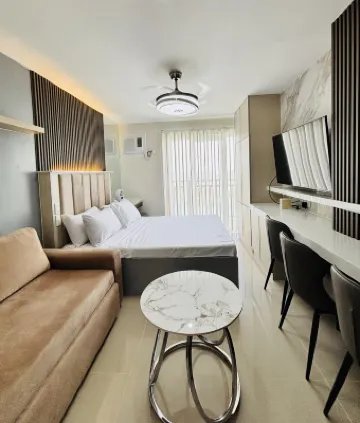 Modern Condo Room with City View