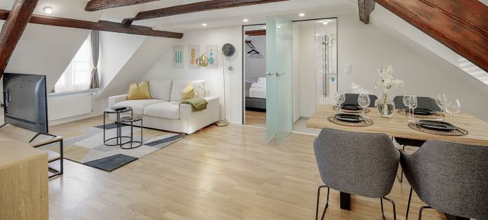 Visimo Apartments St Georgen-Strasse St Gallen - Design City Nature Hotels in Saint Gallen