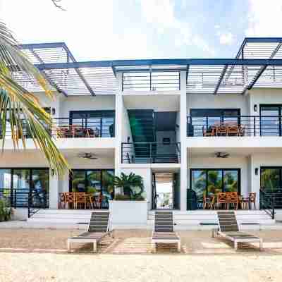 Beachfront Condo Complex In Placencia Village Hotel Exterior