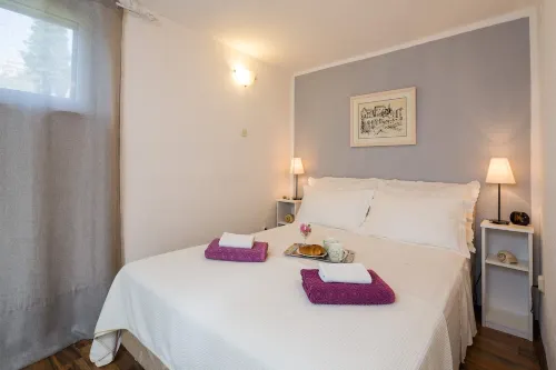 Private, heated pool - family home with stunning view