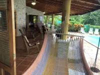 WHALES TAIL VIEWS Del Congos Uvita Great privacy,BIRD Reserve,Waterslide Pool