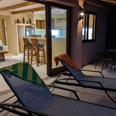 This spectacular casita sits above La Ropa beach with stunning views.