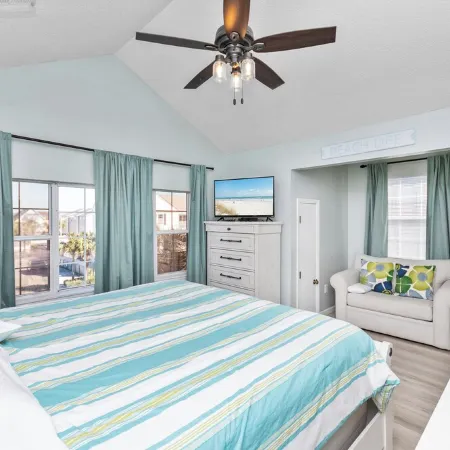 Prvt Home 3 Bedrooms/3 Baths, Sleeps 10, Surfside Bch, SC Just Steps To The Beac