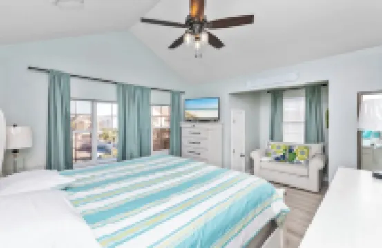 Prvt Home 3 Bedrooms/3 Baths, Sleeps 10, Surfside Bch, SC Just Steps To The Beac