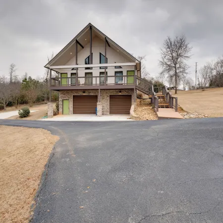 Shared Boat Dock Lake Guntersville Hideaway!