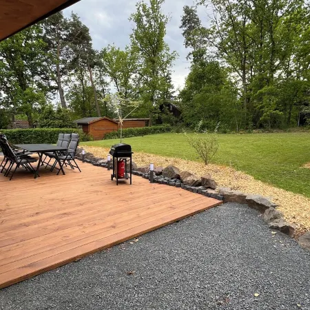 Quietly located modern vacation accommodation with a view of the Edersee National Park