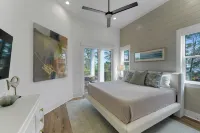 七卧室寧靜沙灘小屋，帶加熱泳池和水療
