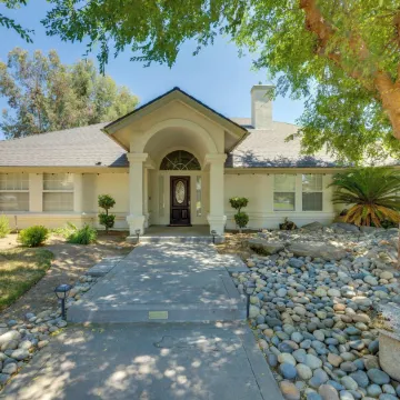 Billiards & Private Pool: Bright Clovis Home!