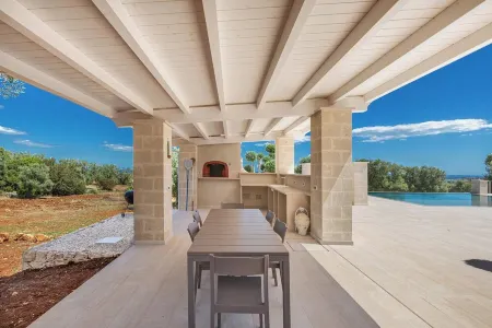 Tenuta Cuccovivo - Villa di Lusso con Piscina Vista Mare a 5 Minuti da Ostuni