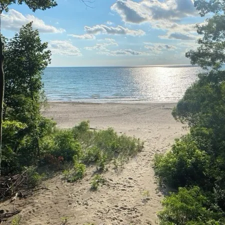 Angola on the Lake Beach Front House  4Br  Private Beach Wrap-Around Porches