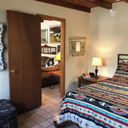 Casita on 10.5 Acre Guest Ranch! Sleeps 4! Pool! Full Kitchen Private Yard, BBQ!
