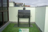 Luxury Home with enough room for family. Rooftop dining with views.