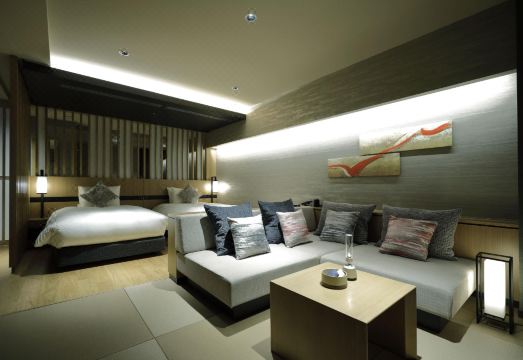 하코네 온천 호텔 전경