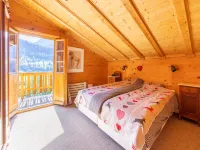 8p Chalet in the mountains near Fiesch ski area - balcony