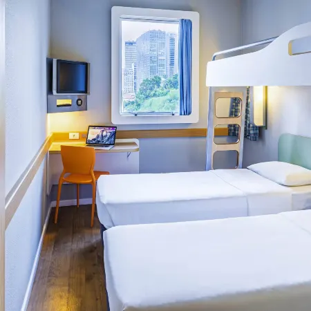 Ibis Budget Rio de Janeiro Centro Отели рядом с достопримечательностью «Пляж Фламенго»