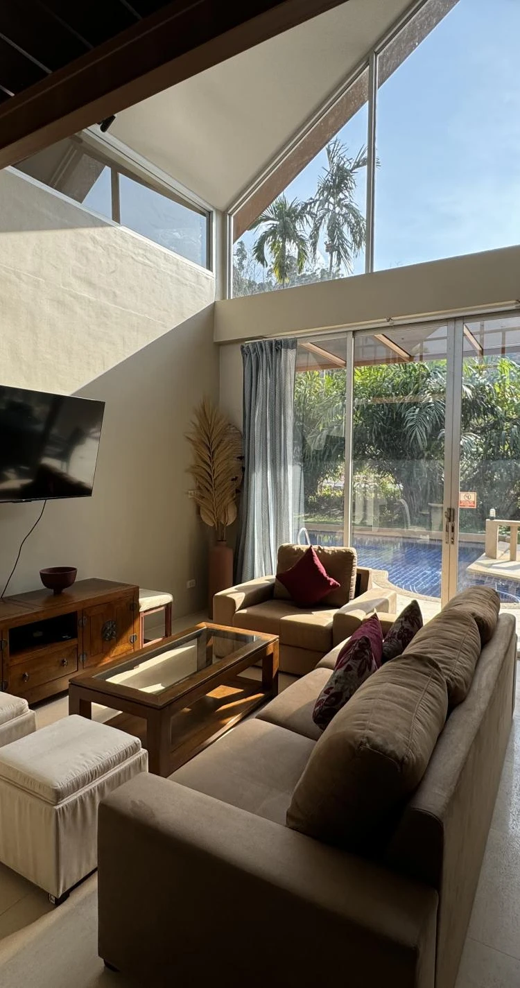รูปภาพของNai Thon villa with pool, garden, rooftop terrace