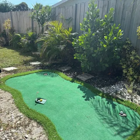 Quaint Coastal Pool Home Oasis Florida Space Coast, by Beach&Space Coast Stadium