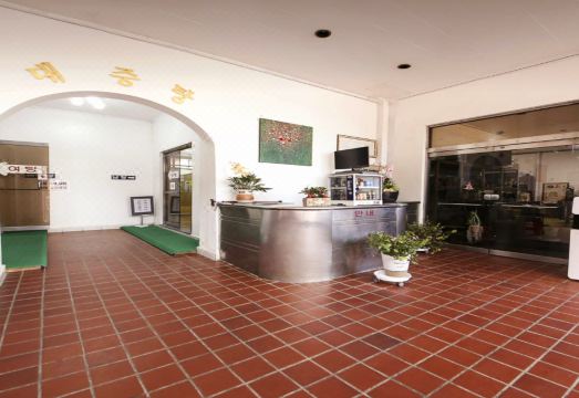 백암고려온천 내부