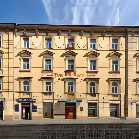 Hotel Golden City Garni Отели рядом с достопримечательностью «Жижков»