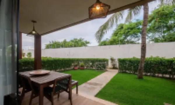 帶泳池和燒烤的公寓房屋 Nto0005