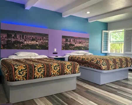 ファウンテン イン モーテル - アルハンブラ、ロサンゼルス アルハンブラのホテル