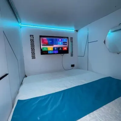 เบด แอนด์ บาธ โรงแรม แคปซูล กีโต โรงแรมใกล้ลา คาพิลลา เดล โฮมเบอร์