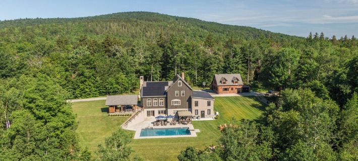 Luxury Two-Home Vermont Retreat Near Ski Resorts – Pool, Hot Tub & Sauna Hotels in Windham County