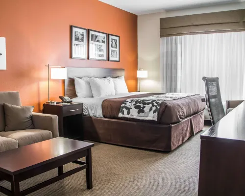 Sleep Inn & Suites Blackwell I-35 - Parkplatz