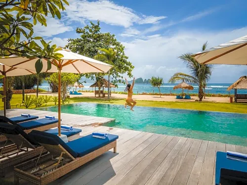 Segara Lombok Beach Resort - parking