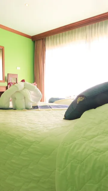 ห้องสแตนดาร์ดทวิน, ระเบียง, ติดภูเขา