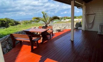 Its a Cute Log House on the Remote Island Sesoko