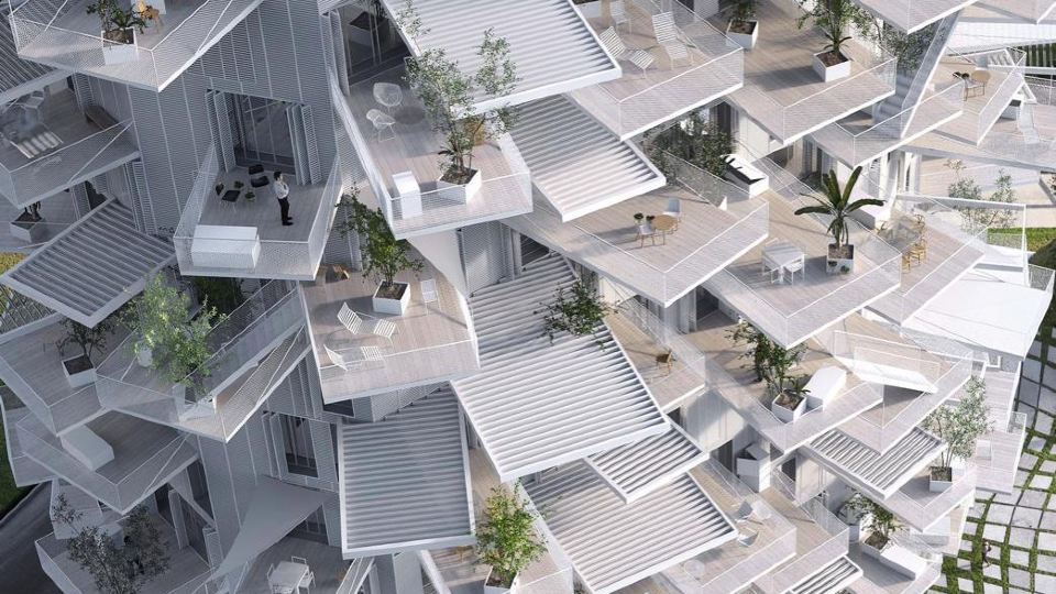 Architectural Jewel Arbre Blanc Luxury 1 Br Apt