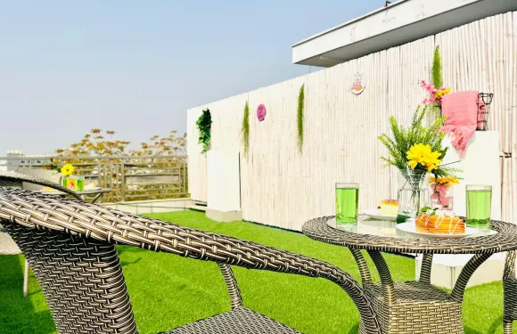 位於哈里亞納的1卧室公寓-2500平方米|帶1個獨立浴室