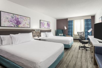 プレミアムルーム(クイーンベッド2台) ヒルトン ガーデン イン ラファイエット ケイジャンドームの写真