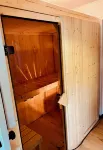 Gemütliche Berghütte mit Kamin im Erzgebirge Nahe Schwarzwassertal