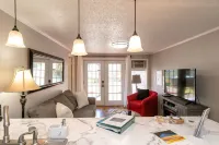 The Lower Berne offers all the conveniences of home in a secluded wooded setting