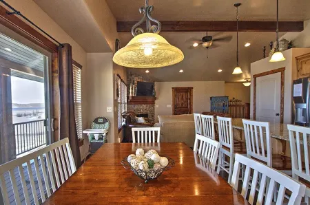 Private beach, pools/hot tub, winter sports, sleeps 20