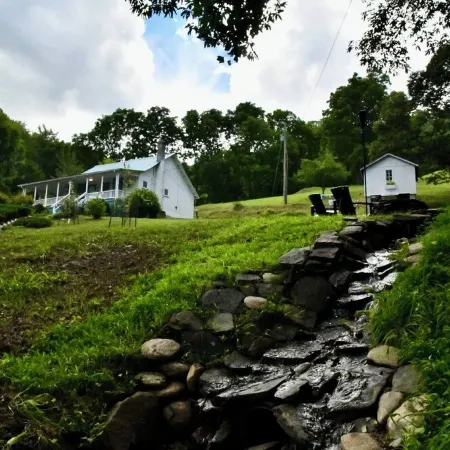 Private mountain cottage on 50 pristine acres in the Blue Ridge Mountains