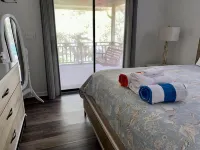 Hooked Up! Perfect Bay House with Dock - less than 1/2 mile walk from beach!