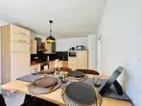 Modern, near thermal spring, office, kitchen, parking spot