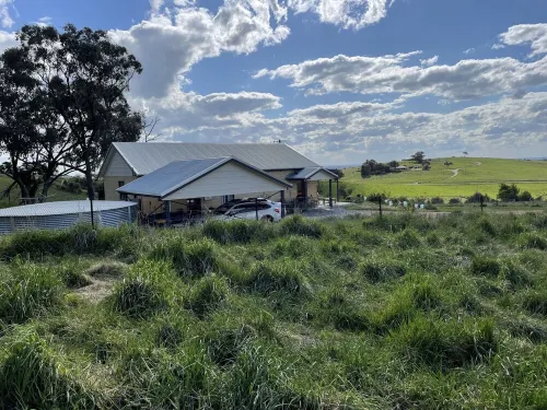 Rural views and family friendly