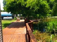 Lodging on Reelfoot Lake Upper Blue Basin at The Bayou Bungalow