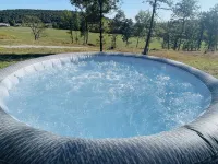 Modern Cabin w/Pool and Hot Tub!