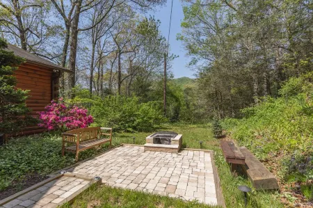 Your Smoky Mountain Cabin suite…In the heart of the Smokies.  Dog friendly!