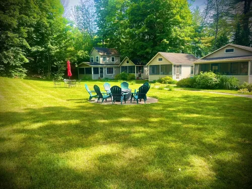 Cottage by the Lake #3 - Blossoms