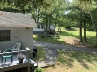 Messalonskee Lakefront Camp Escape with Shared Waterfront Access
